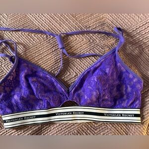Victoria's Secret Purple Lace Bralette